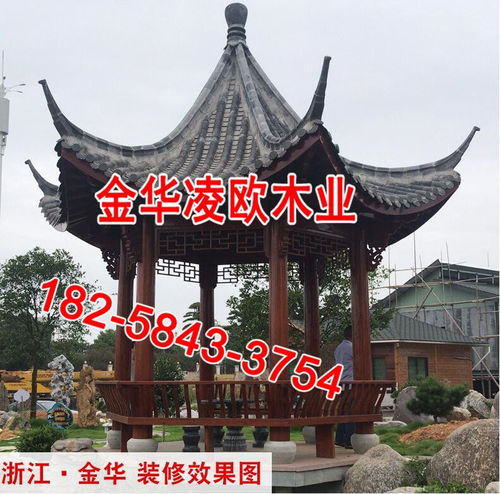 凌欧园林 经典等边六角凉亭木结构，演绎自然与匠心的绝美交响